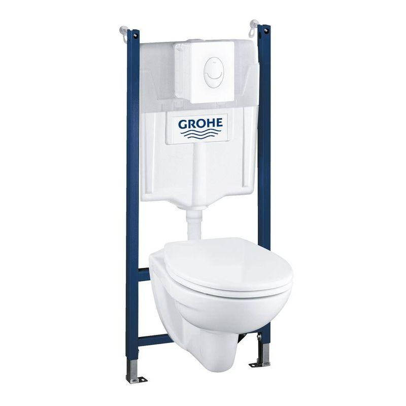 

Инсталляция с унитазом Grohe Solido Solido Compact 39116000