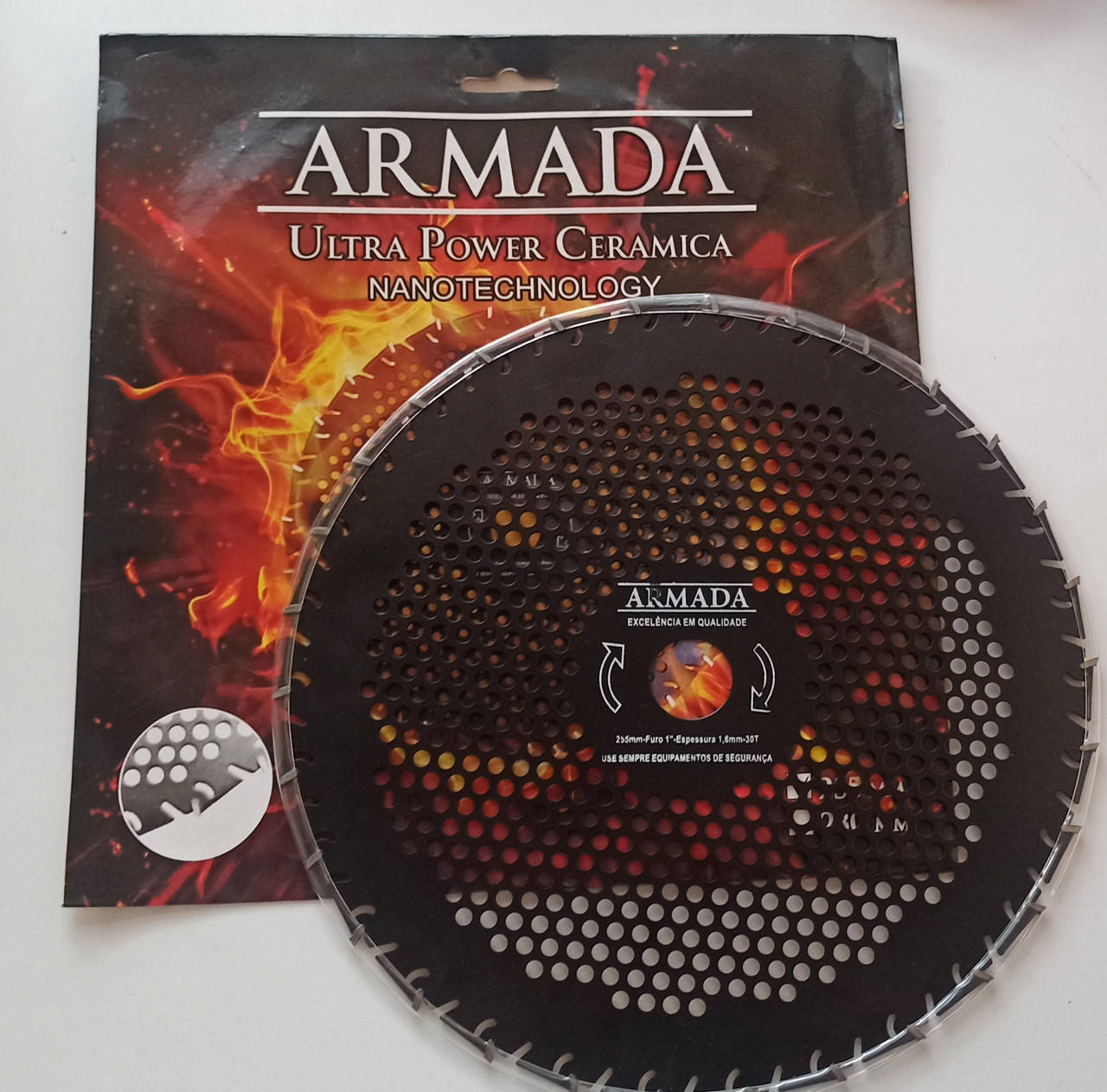 

Диск победит ARMADA Ultra Power Ceramica NANOTECHNOLOGY для бензокосы