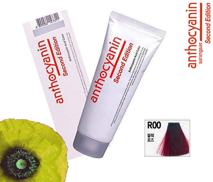 

Биоламинирующий краситель Anthocyanin Second Edition R00, черная роза