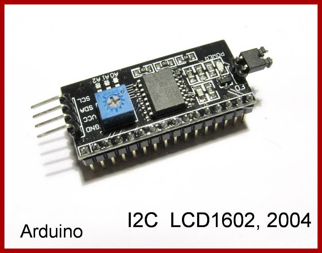 

Модуль I2C для подключения LCD дисплея.