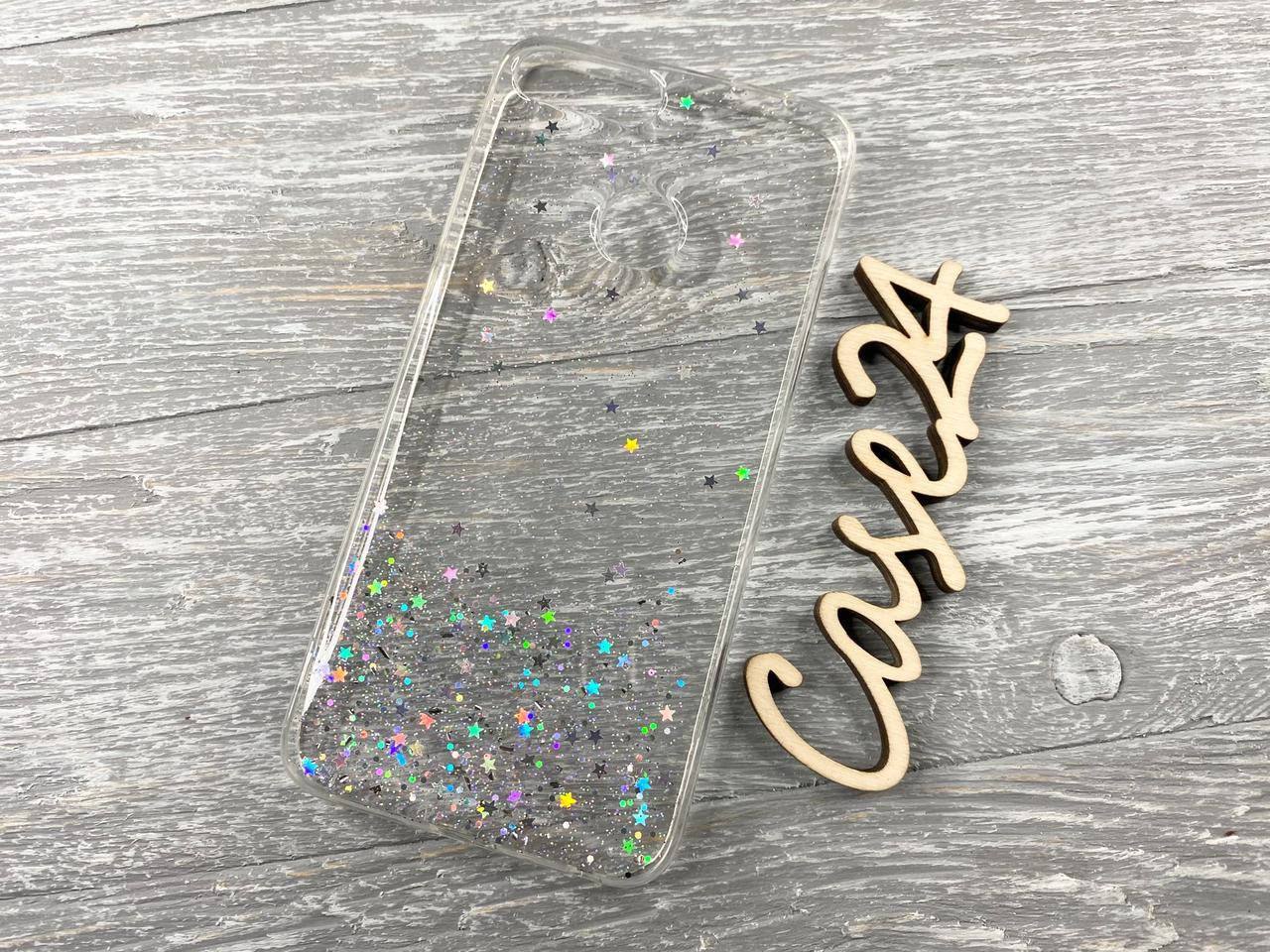 

TPU чехол Star Glitter для Huawei P Smart Plus прозрачный (на п смарт плюс)