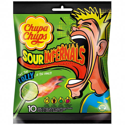 

Chupa Chups Sour Infernals120 g