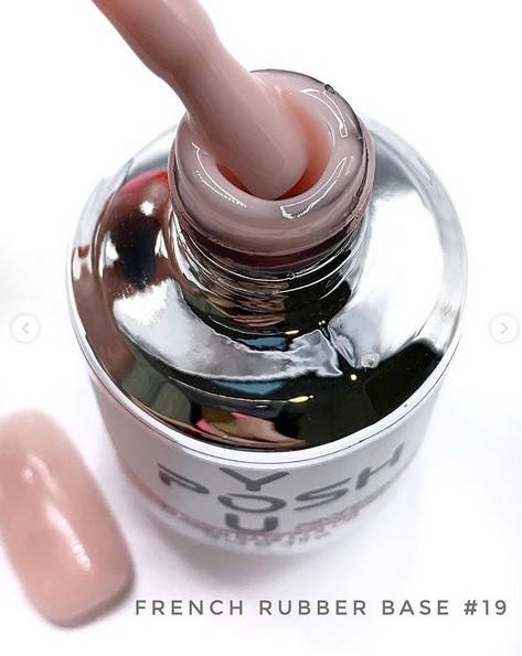 

База-френч для гель-лака YouPOSH French Rubber Base Color камуфляж 9 мл №19 Светло-розовая