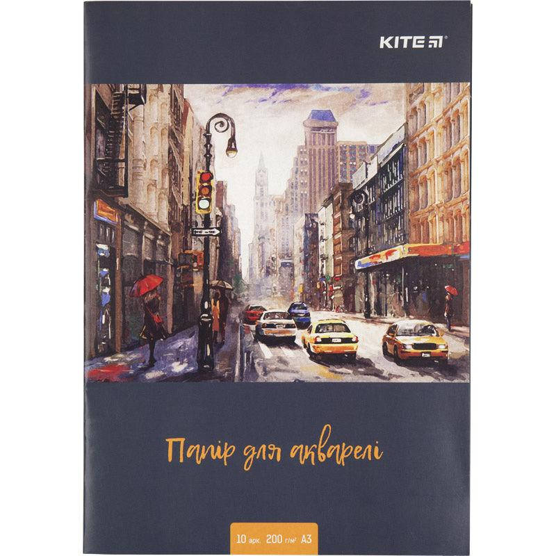 

Бумага для акварели Kite А3 10л. 200г/м2 K18-268