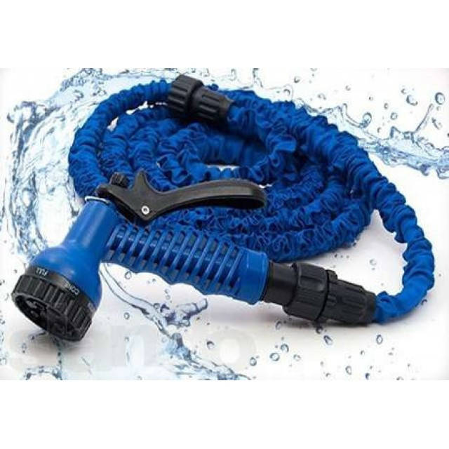 

Шланг для полива X HOSE 60 м с распылителем, садовый шланг, поливочный шланг для сада