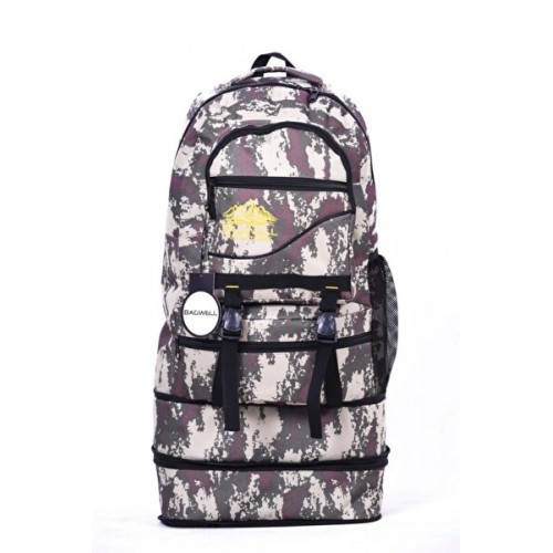 

Рюкзак туристический Bagwel Adventures 75l, Песочный