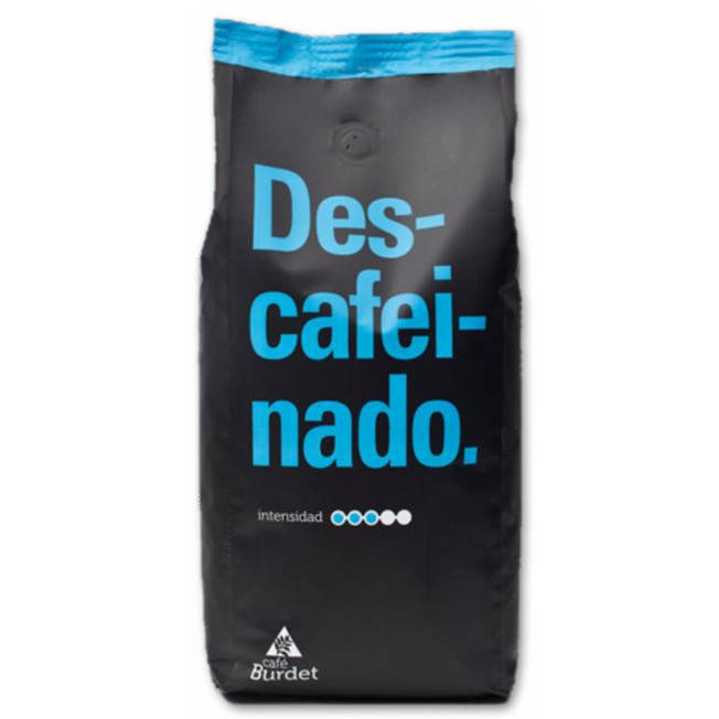 

Кофе в зернах без кофеина Cafe Burdet "Descafeinado" 1000 г (Испания)