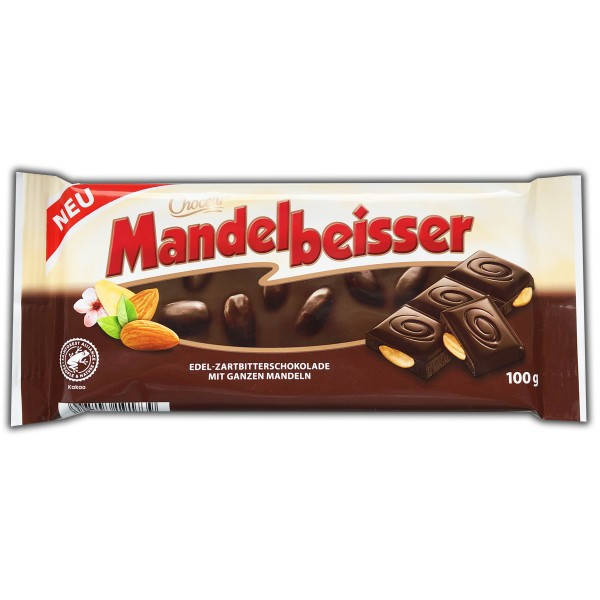 

Шоколадка Choceur Mandelbeisser Dark Chocolate 100 g 1.04.22