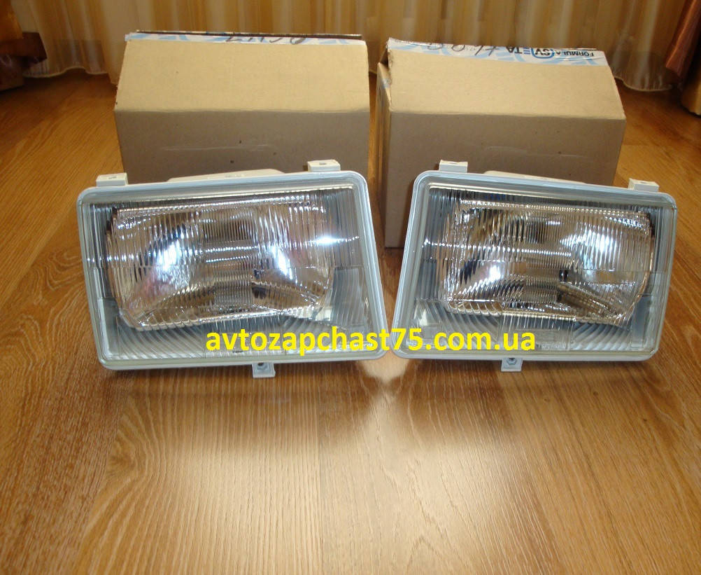 

Фары Газель, газ 3302, 2217, 2705, волга 31029, 3110,Москвич 2141, комплект 2 шт (производитель Формула света)