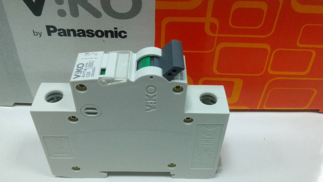 

Автоматический выключатель Viko 1p 25А