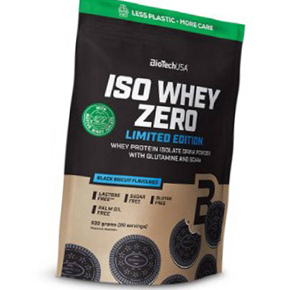 

Спортивный сывороточный белок изолят (протеин) BioTech Iso Whey Zero Limited Edition 500 g хит продаж