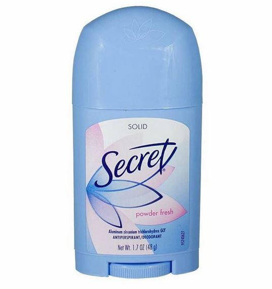 

Дезодорант-антиперспирант Secret Antiperspirant Deodorant Invisible Solid Powder fresh
