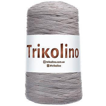 

Рафия Trikolino Naturale серый соломка для вязания шляп, сумок