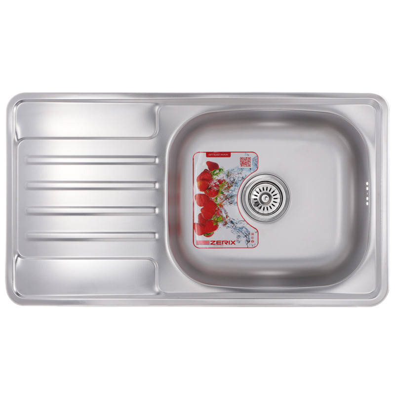 

Мойка кухонная ZERIX Z7642-08-180MD (micro decor) (ZS0573)