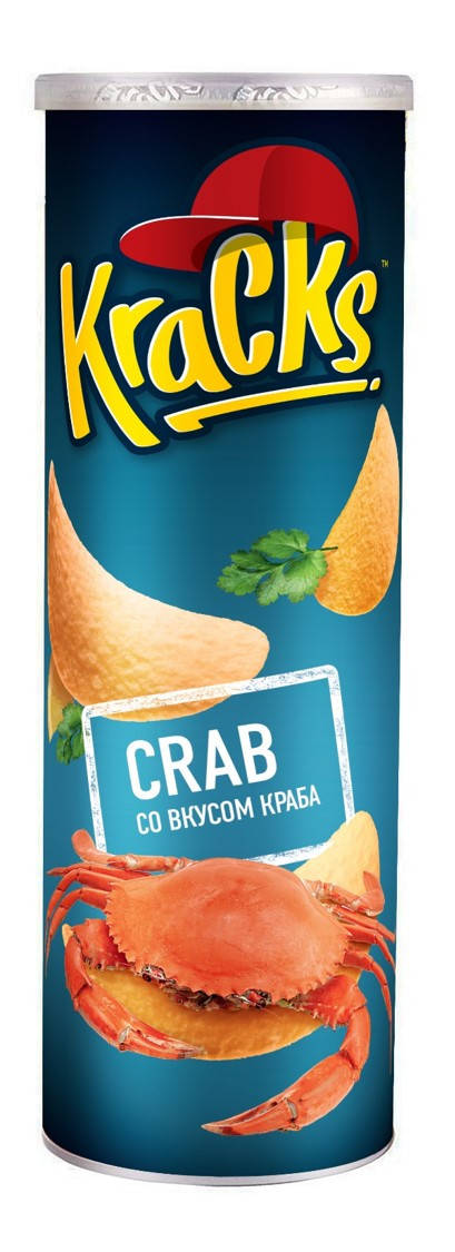 

Крекс Чіпси Картопляні Зі Смаком Крабу 110г*24