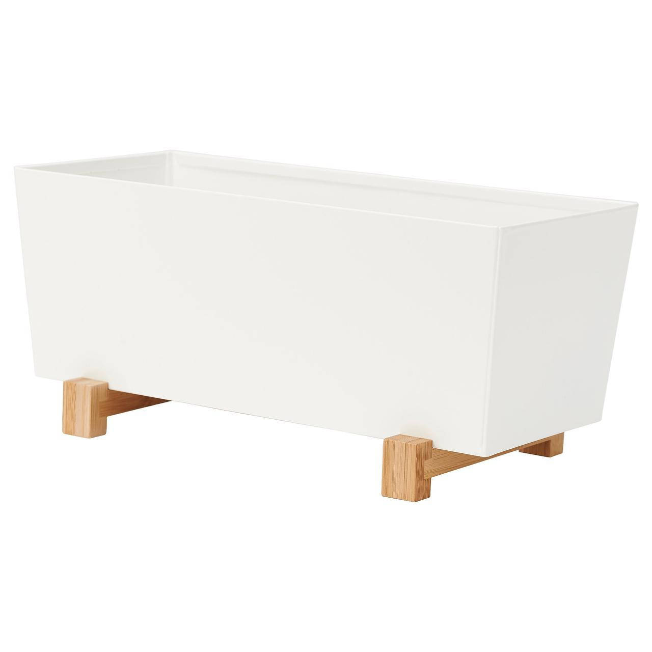 

IKEA BITTERGURKA (802.857.87) Обложка гошка, белый