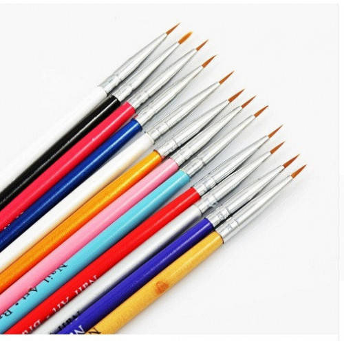 

Набор кистей для рисования ногтей, 12 штук