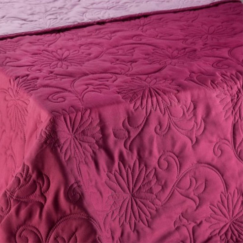 

Покрывало ТЕП Винтаж Евро стандарт 220*240 бордовый