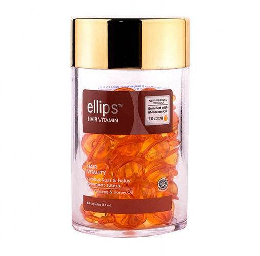 

Ellips Витамины для волос Hair Vitamin Vitality Здоровье волос с женьшенем и медовым маслом (50*1 мл)