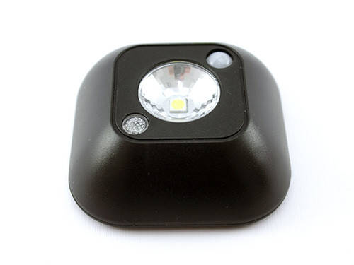 

LED светильник лампа с датчиком движения и фоторезистором, черный