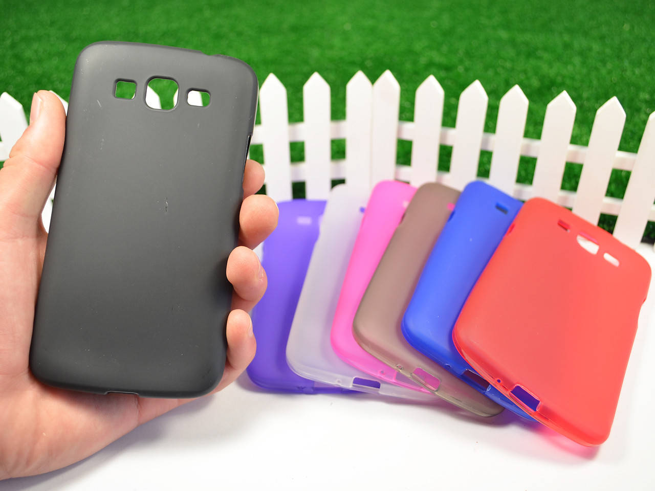 

Силиконовый TPU чехол для Samsung G7102 Galaxy Grand 2