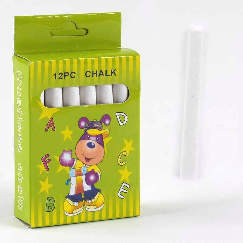 

Мел для рисования Chalk 12 шт С 36885 Белый