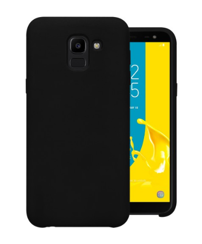 

Чехол Silicone Case для Samsung Galaxy J6 2018 J600 черный (самсунг галакси джей 6)