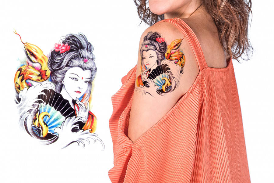 

Переводное тату на тело 3-1097-015