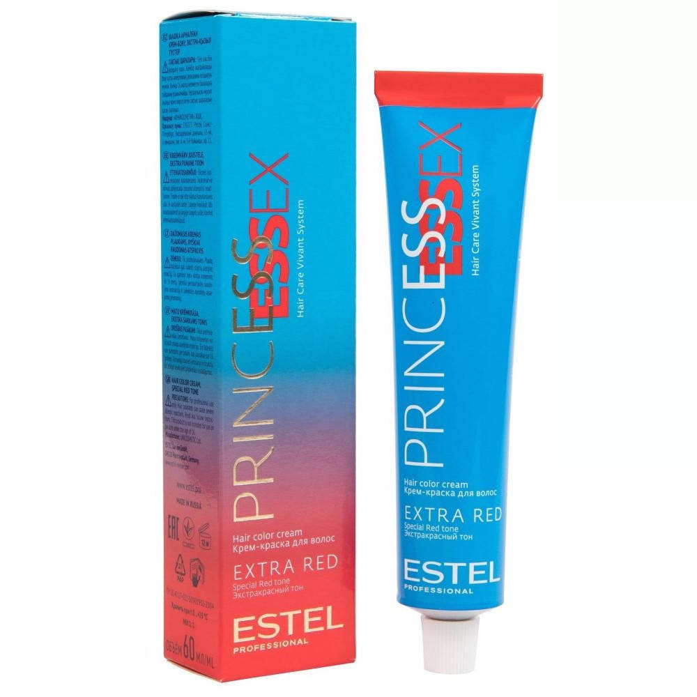 

Краска для волос Estel Princess Essex Extra red 55/65 дерзкий фламенко 100 мл