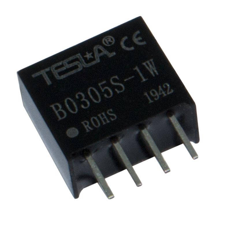 

B0305S-1W DC/DC преобразователь 1Вт вход 2.97-3.63 выход 5В/200мA 1kV TESLA