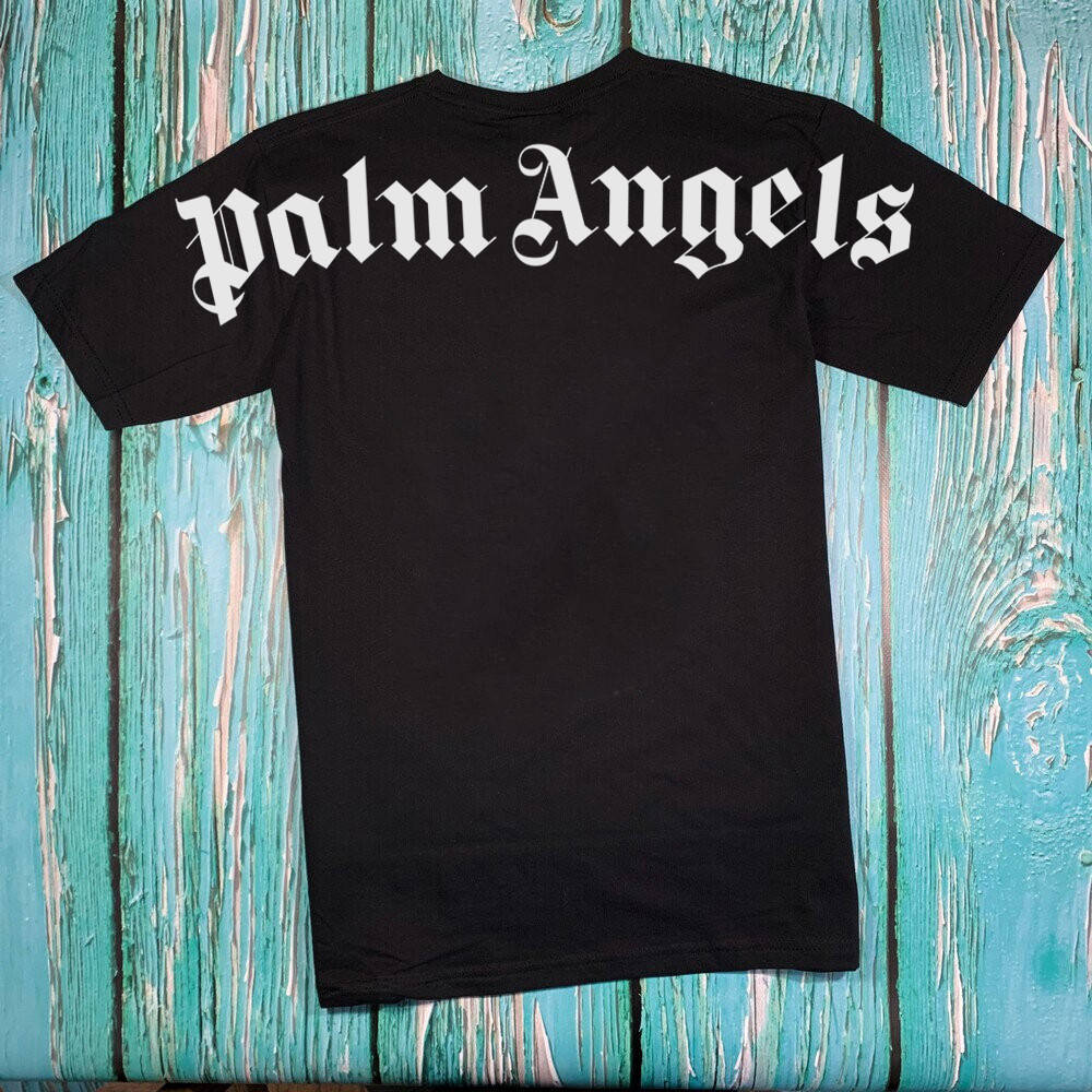 

Футболка чёрная Palm Angels Back • Палм Анджелс футболка