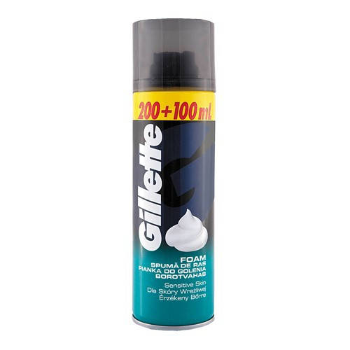 

Пена для бритья для чувствительной кожи Gillette Sensitive Skin Foam 300 мл