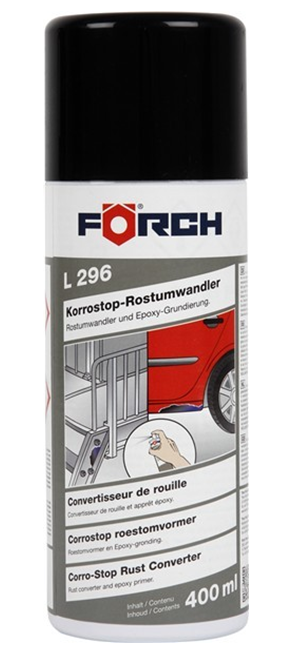 

Эпоксидная грунтовка, Антикор, Преобразователь ржавчины Forch L296 400мл