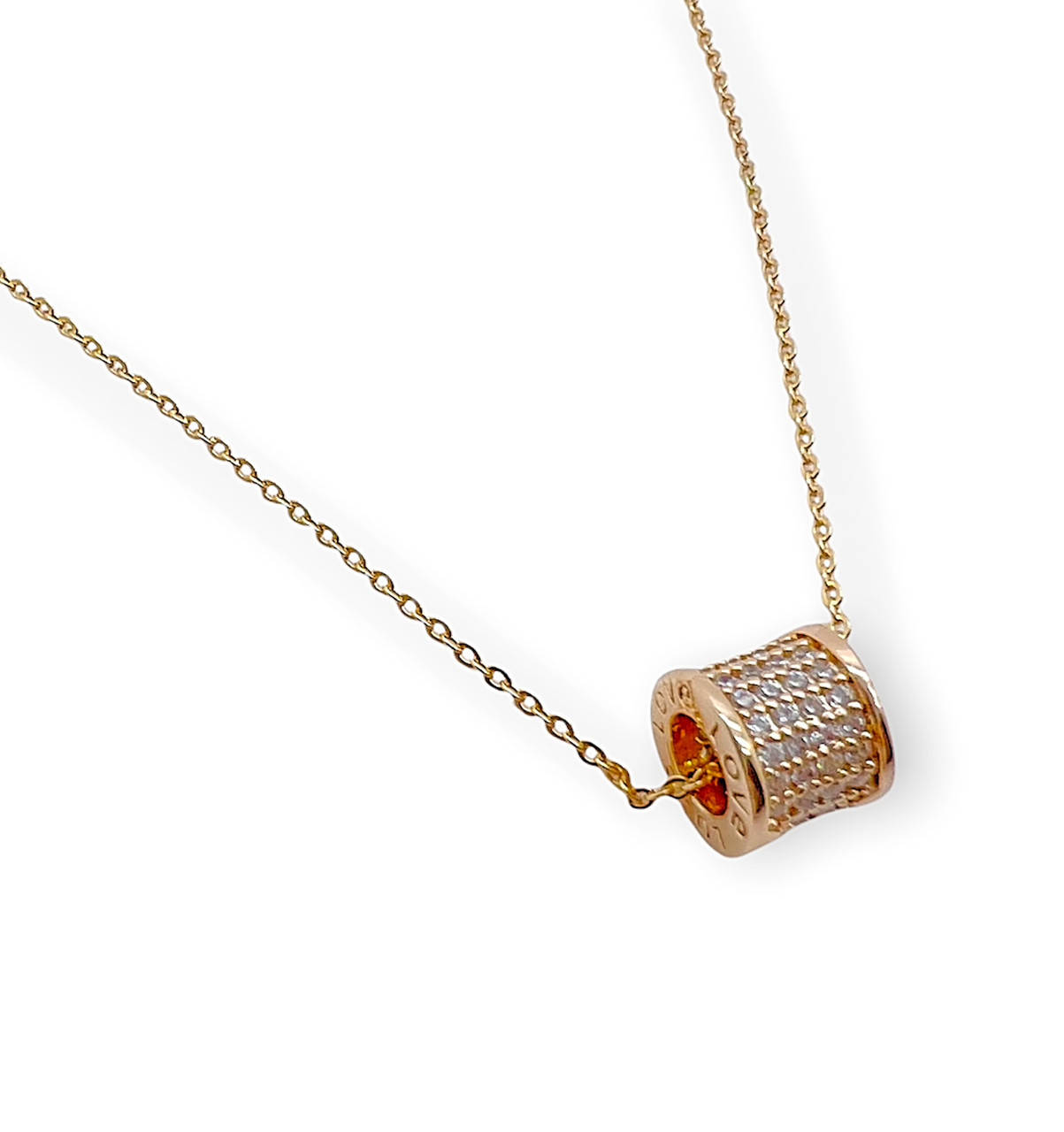 

Подвеска красивая с шармом xp. 18k