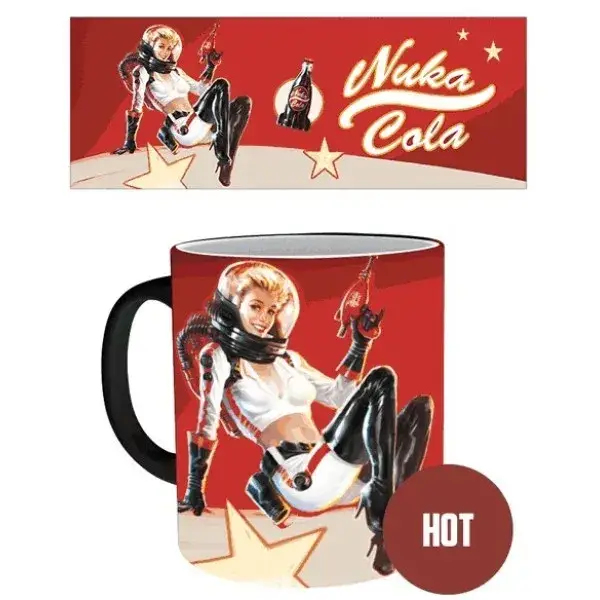 

Кружка GB eye Fallout: Nuka Cola - Heat Change Mug (MGH0080) теплочувствительная 300 мл