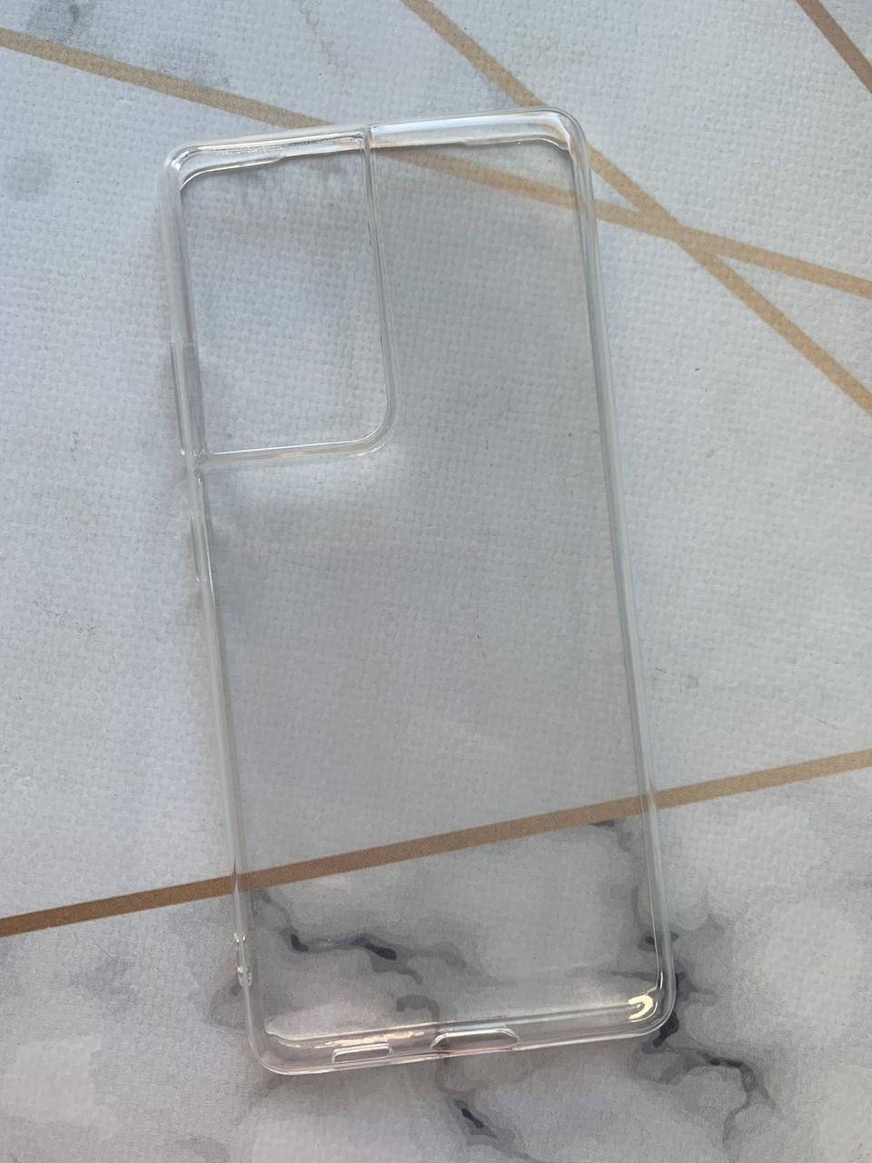 

Ультратонкий прозрачный силиконовый для Samsung Galaxy S21 Ultra