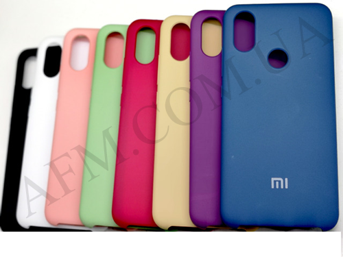 

Накладка Silicone Case orig (чехол- бампер) Xiaomi Mi8 SE красный*