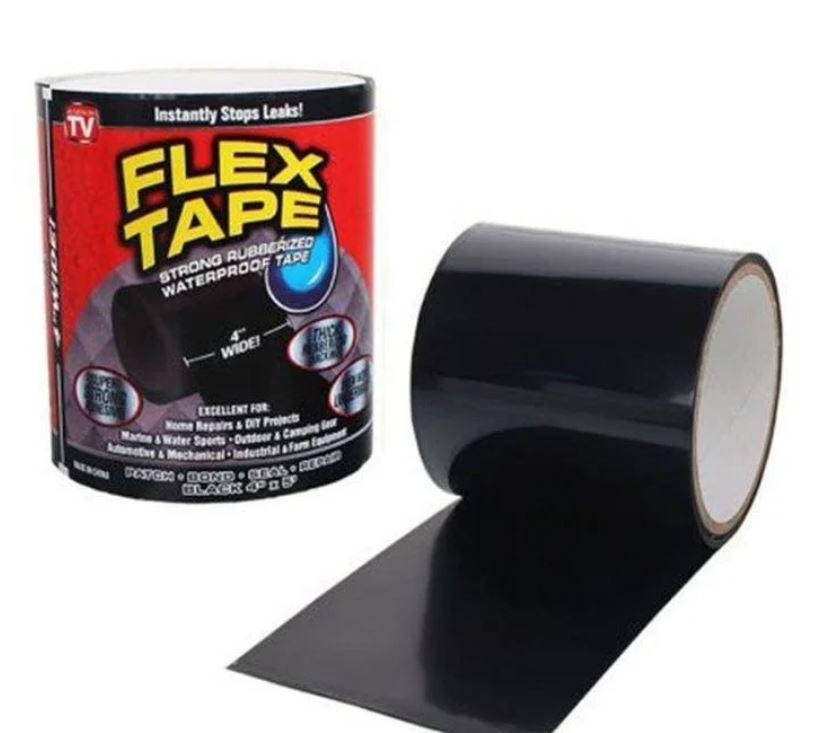 

Сверхсильная клейкая лента Flex Tape Черный