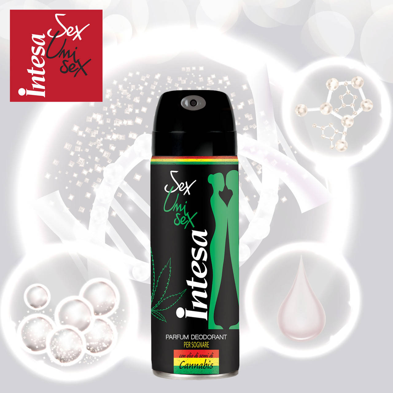 

INTESA Unisex Дезодорант CANNABIS 125 мл от MIRATO (Италия)