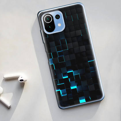 

Чехол Boxface Xiaomi 11 Lite 5G NE Cubes, Прозрачный