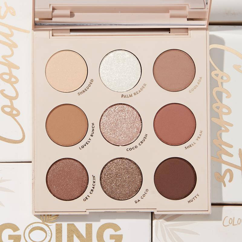 

Палетка теней для век ColourPop Going Coconuts Palette