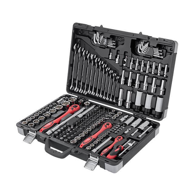 

Професійний набір інструментів 1/4 "і 3/8" і 1/2", 176 од. INTERTOOL ET-7176