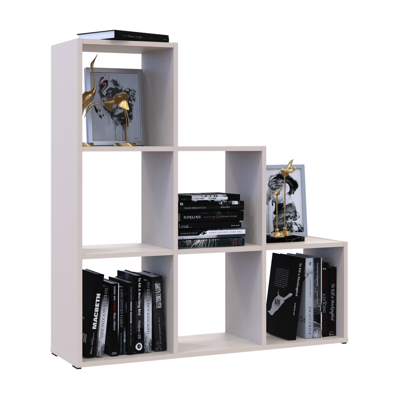 Стелаж Doros Степ 3х3 Кашемір відкритий 102.6х28.8х106.1 (41516163) 6