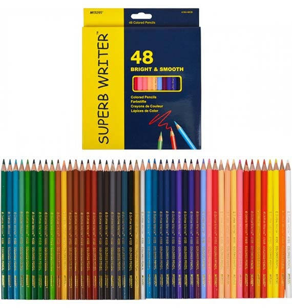 

Олівці кольорові Marco Super Writer 48 кольорів, Разные цвета
