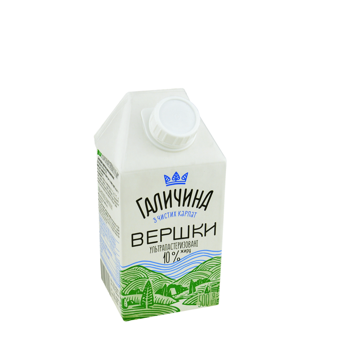 

Сливки Галичина 10% 500 г