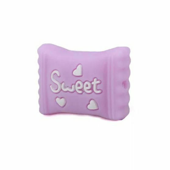 

Конфетка Sweet бусина силиконовая Лавандово-сиреневый