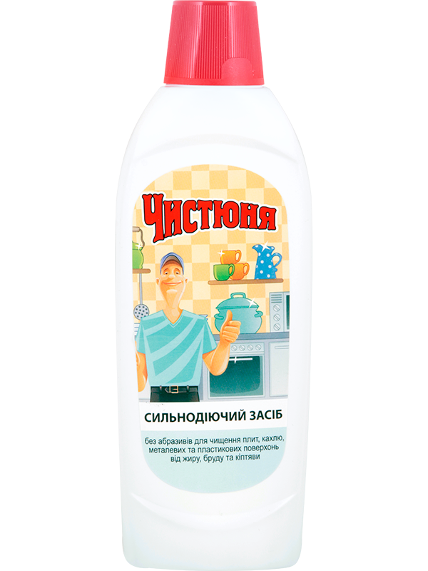 

Средство для чистки плит 500мл Чистюня