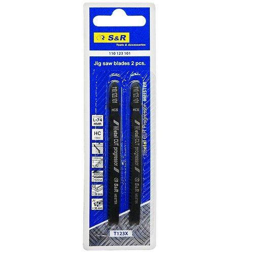 

Пильное полотно S&R Meister T123X 2шт.