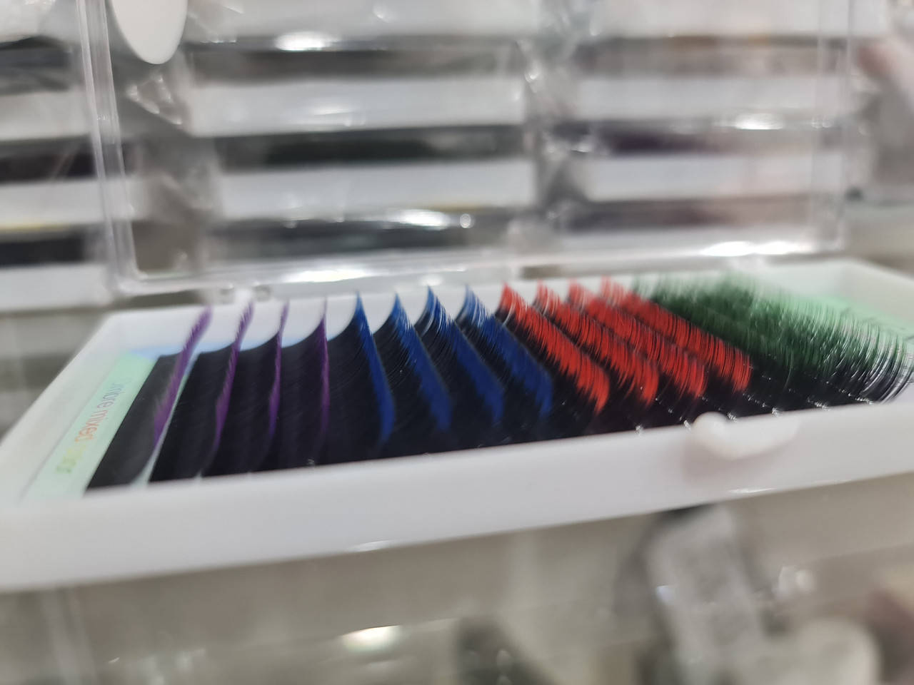 

Ресницы Nagaraku MIX Ombre C 0.07 (7-15 мм)