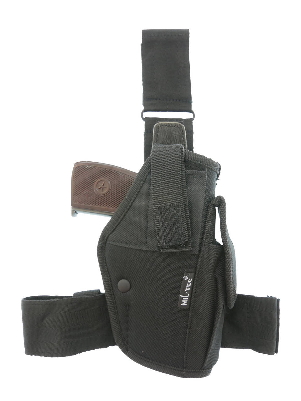 

Набедренная кобура черная тактическая на ПМ и ФОРТ, MIL-TEC 16145002, Черный